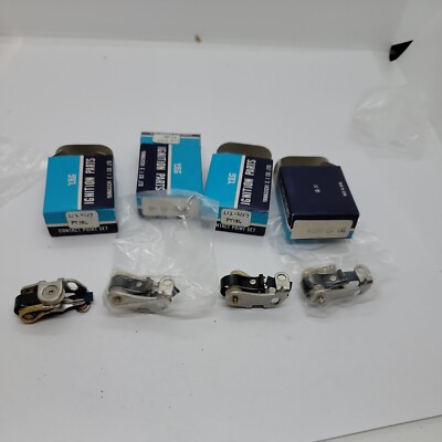 Yec Ignition Contact Point Set Lot of 4  90-02-0104 