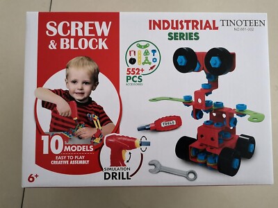 Bausteine Spielzeug für 6+ und ältere Kinder Lernen Pädagogisches Bauset