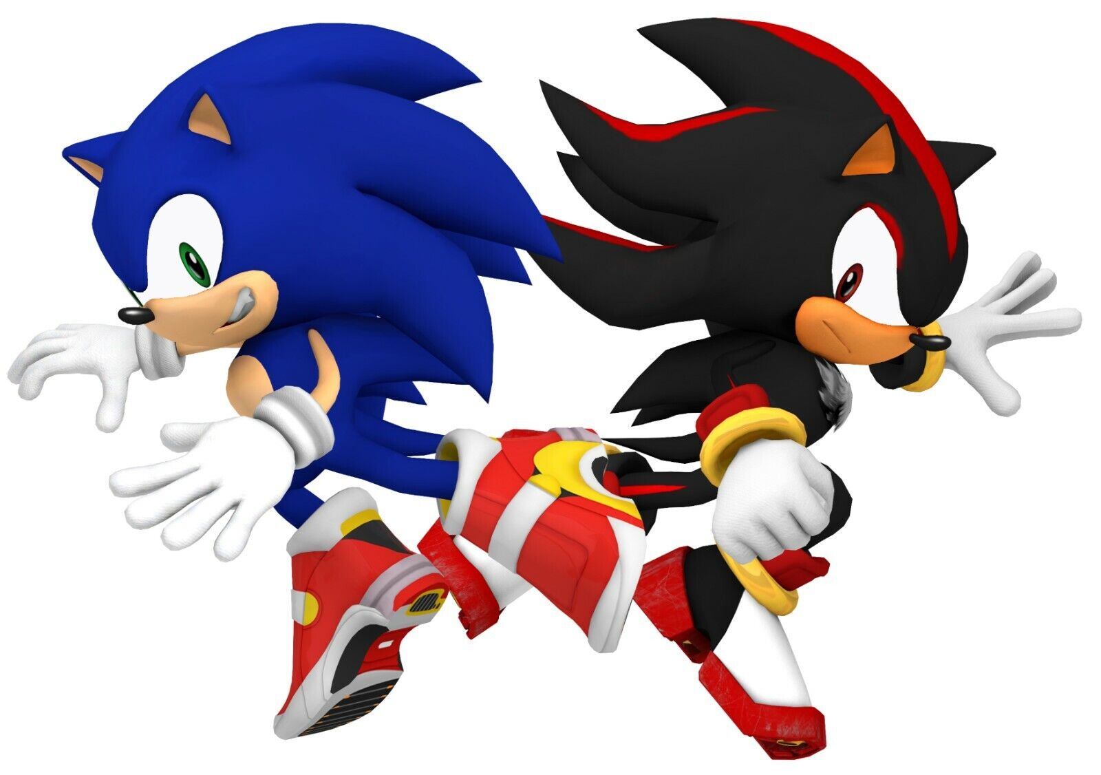 Sonic And Shadow Stickers for Sale