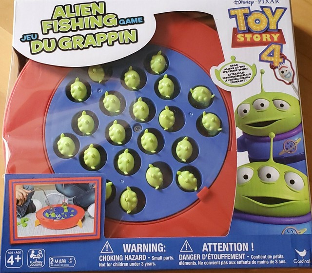 Toy Story 4 Alien Fishing Game Spinmaster 2019 Disney Pixar Inhand for