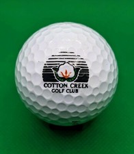 Vintage Cotton Creek Golf Club logo golf ball Alabama