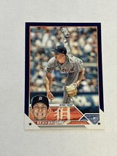 2023 TOPPS SERIES 1 ROYAL BLUE BORDER BEAU BRIESKE 184