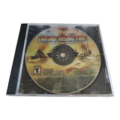 Enigma: Rising Tide - You Are In Command (PC, 2003) FREE SHIPPING