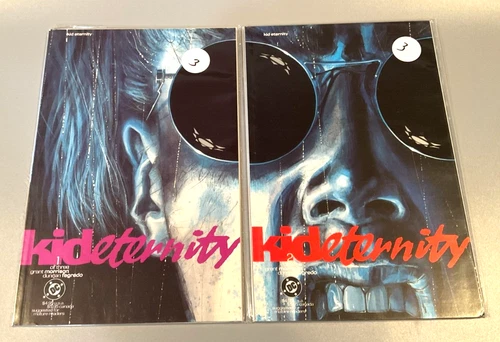 1991 Kid Eternity Comic #1 & #2 DC Comics Grant Morrison