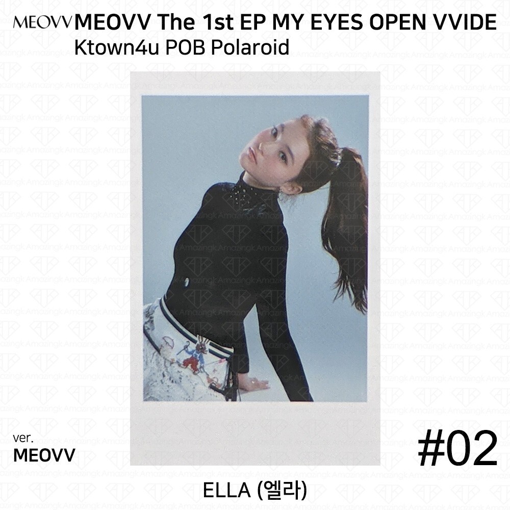 MEOVV MY EYES OPEN VVIDE ktown4u A　アンナ MEOVV THE 1st EP ALBUM 