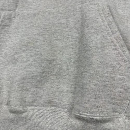Supreme Tag Felpa con Cappuccio Uomo Grande Grigio Cenere Pullover Coulisse LEGGI - Foto 18 di 19