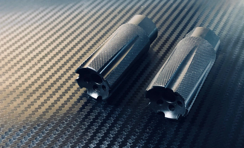 All Steel Low Concusson 1/2x28 Competton Muzzle Brake Compensator