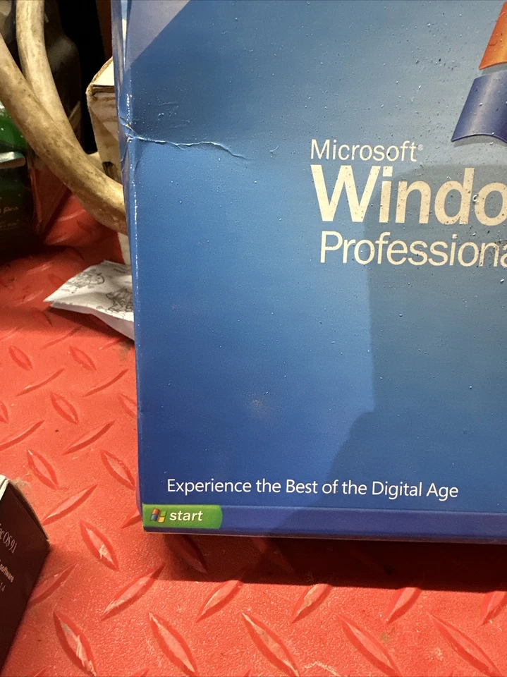 Microsoft Windows XP Professional w/ SP2 Sealed Retail Box Rare Company Purchase - Image 3 of 4