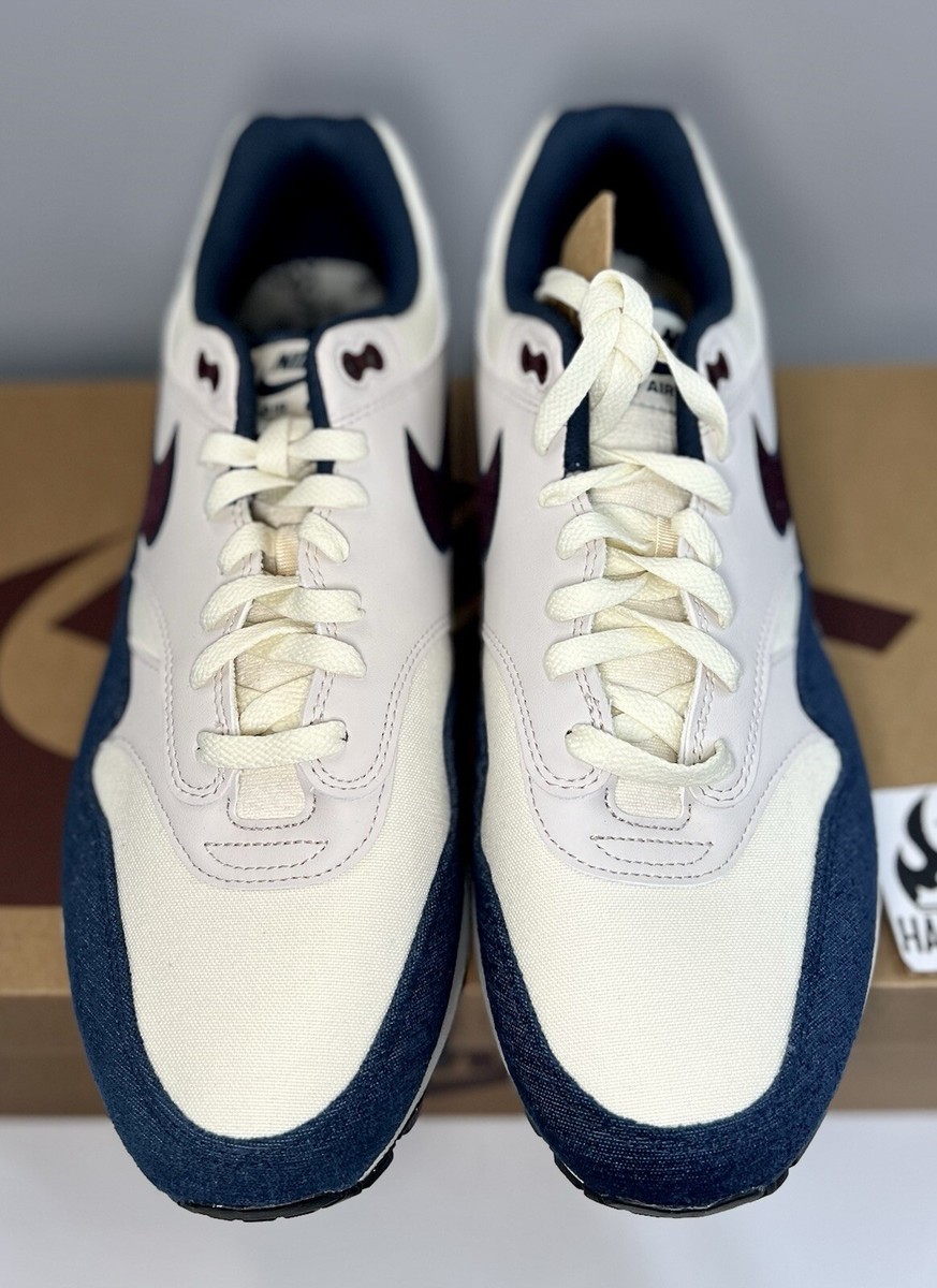 NEW Nike Air Max 1 'Coconut Milk/Armory Navy' | Men Sizes 6