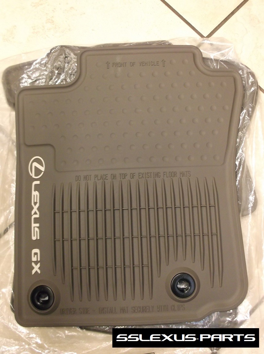 Lexus GX460 (2014-2019) OEM Genuine 4pc ALL WEATHER FLOOR MATS