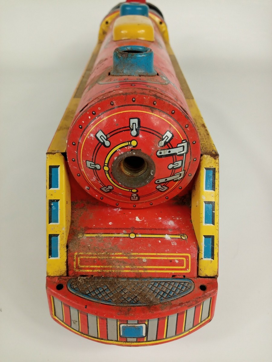 60's Mountain Special 3671 Battery Op. Tin Litho Toy Train 60's Mountain Special 3671 Battery Op. Tin Litho Toy Train
