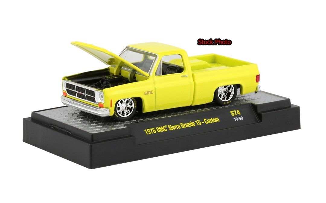 M2マシーン 1976 GMC Sierra Grande 15 Custom M2 Machines 1:24 1976 GMC Sierra Grande 15 Custom – White