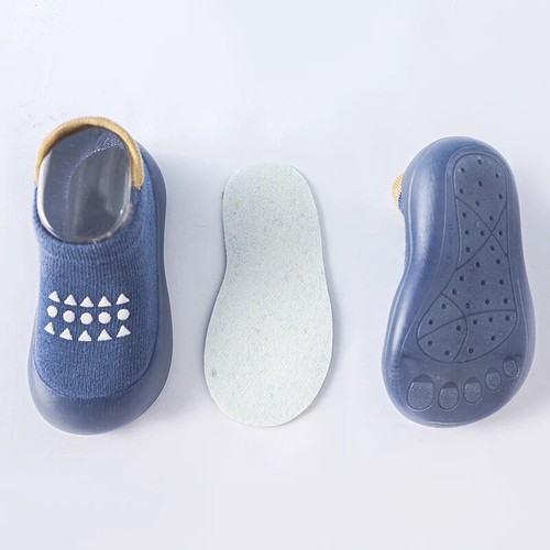 2025 Herbst Baby Kleinkind erste Laufsocken Schuhe Mädchen Jungen weiche Sohle rutschfest - Bild 24 von 29