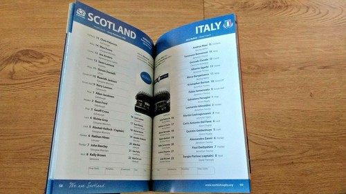 Scotland v Italy Rugby Union Programmes 1985 - 2011 - Picture 15 of 15