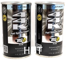  BG 44K PLATINUM New Fuel System Cleaner Additive 11oz. Can PN 208 2 Pack