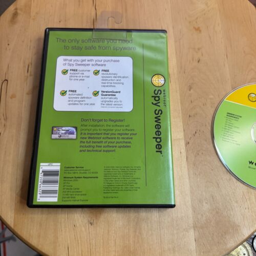 Webroot Spy Sweeper 2003 - 2005 Anti-Spyware Software includes Key Code - Picture 3 of 3