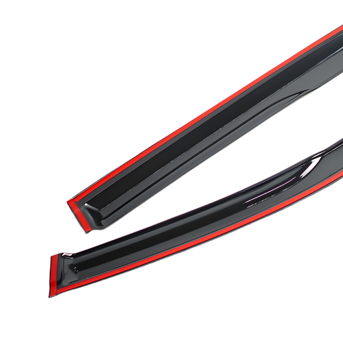 Ventilación de visera de ventana para Nissan Rogue 2014-2020 JDM parasol protectores de lluvia EE. UU. - Imagen 11 de 13