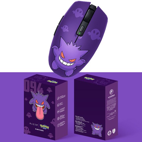 Cute Cartoon Gaming Mouse Gengar Orochi Razer x Wireless Pokémon Mouse Cute - Photo 4/25