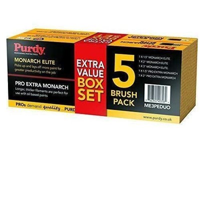 PURDY MONARCH ELITE & PRO EXTRA BOX SET 5-TEILIG