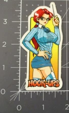 HOOK-UPS Skate STICKER Hot Teacher Girl skateboards helmets decal hentai B