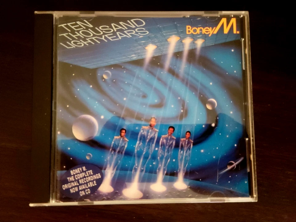 Boney M - 10.000 Lightyears - Евро диско Германия сделано новом состоянии музыкальный компакт-диск - Изображение 3 из 4