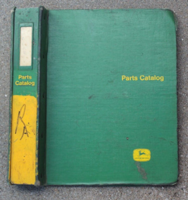 Vintage Empty John Deere Parts Catalog R-L Roller-Lok Binder RL-2003364