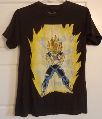 Vintage Dragonball Z Majin Vegeta T-shirt Bird Studio Size S | eBay