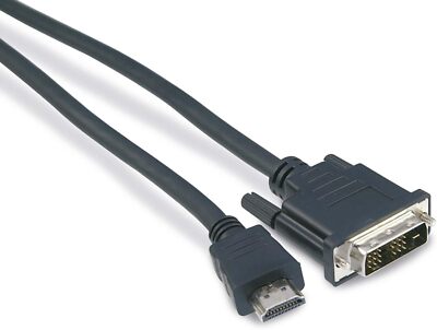 S-IMPULS 77480 1m Anschlußkabel-HDMI Stecker auf DVI-D (24+1) Stecker