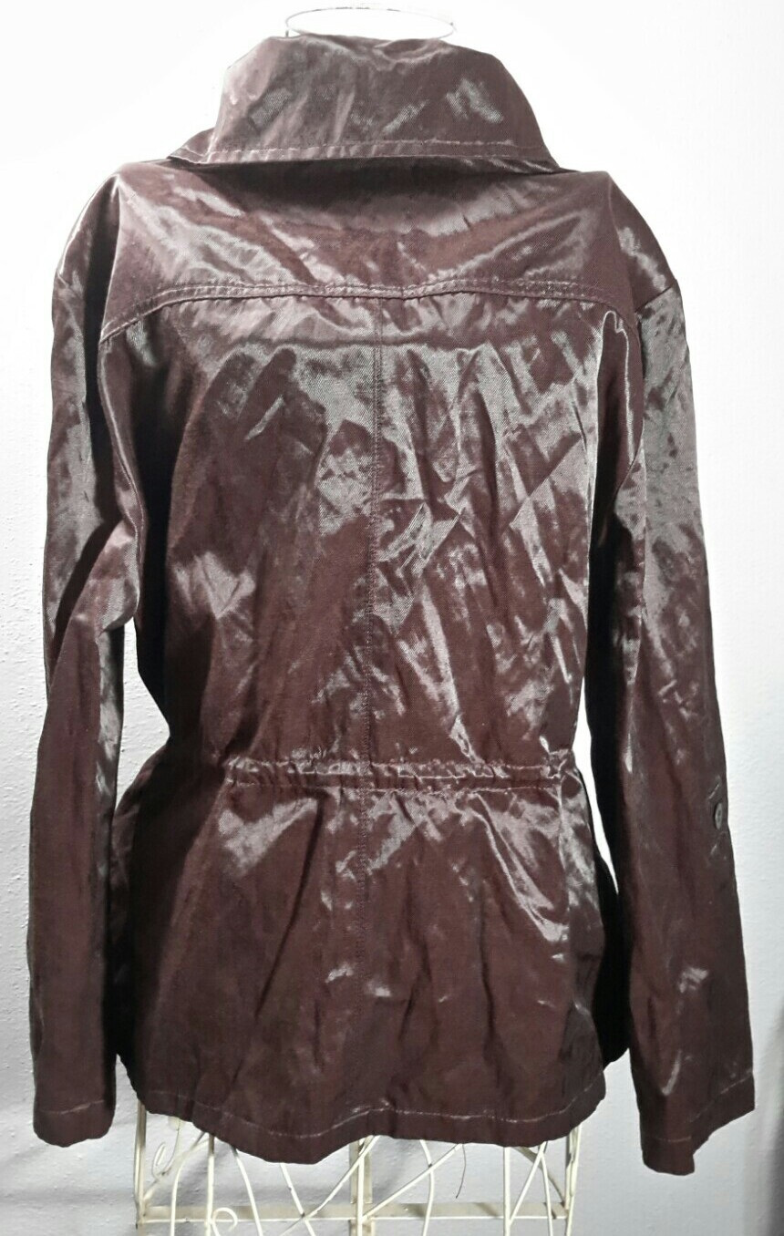 Ruby Rd Women's Shiny Metallic Brown Lightweight … - image 10