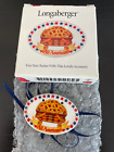 Longaberger All American Basket Tie On - #31950 - Nib