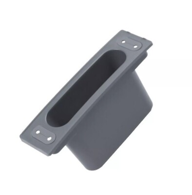 Grey ABS Armrest Storage Box For Tesla Model 3/Y B