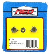 AED 5437 Holley Carb Accelerator Pump Squirters-Std .037" -One pair-Carb nozzles