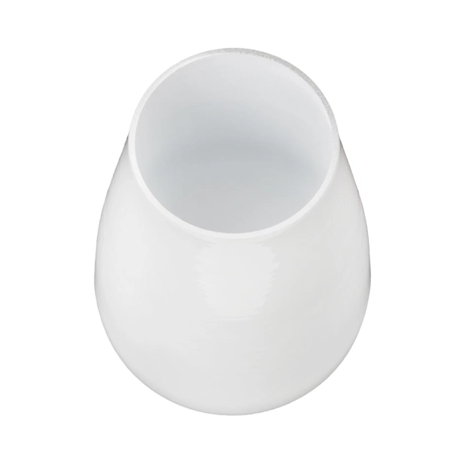 Jarrón de vidrio esmerilado Hosley de 8 pulgadas de alto perfecto para cocina, dormitorio, sala de estar... Foto 3 de 4