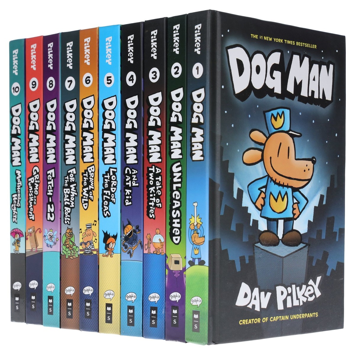 Dog Man 1-10: The Supa Buddies Mega Collection by Dav Pilkey 10