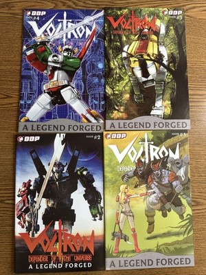 Voltron: A Legend Forged #1 2 3 4 Lot Run 2008 DDP VF Complete Variants VF/NM