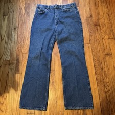 VTG Levi's 517 Jeans Men's 34x30 Blue Bootcut Orange Tab 1990s 40517-0215 Used