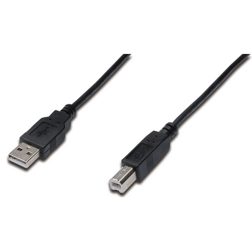 Digitus Nero Cavo Usb Usb 2.0 Spina Usb-A, Spina Usb-B 3.00 M Ak-300102-030-S - Immagine 2