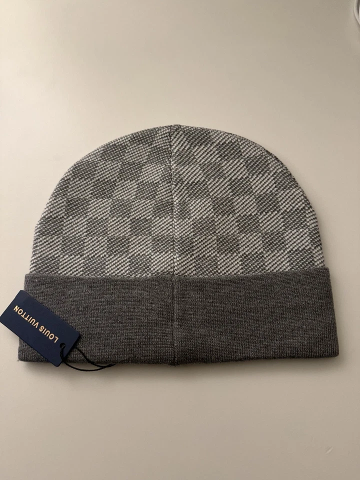Louis Vuitton Herren Mütze Grau Kariert Einheitsgröße - Bild 4 von 4
