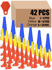 42 Pcs Hydraulic Oil Service Plugs Rubber 3 Sizes Colorful