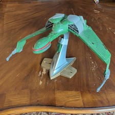Star Trek Bird Of Prey Displayable Ship 1994 Tested And Functioning