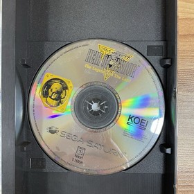 Heir of Zendor Sega Saturn CIB Complete w/ Reg Card UNTESTED AS IS SCRATCHED