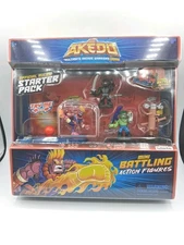Akedo Ultimate Arcade Warriors Starter Pack - Legendary Kick Attack NEW Sealed