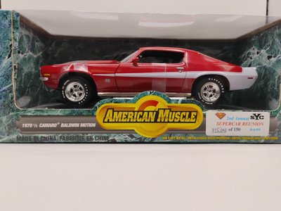 1970 1/2 Chevy Camaro SS Baldwin Motion 1:18 Diecast Car Ertl American Muscle