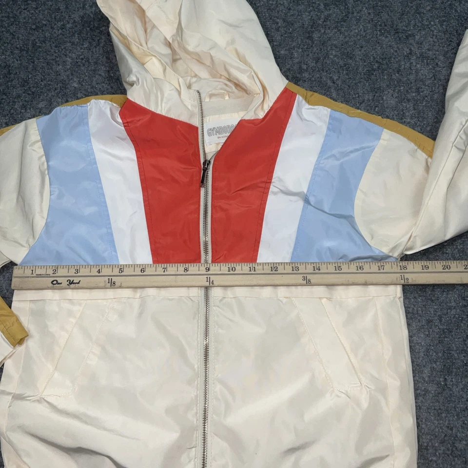 GymboreeJacket Girls Size XL  Mix & Match Rain Windbreaker Lined Hooded Full Zip - Image 4 of 4