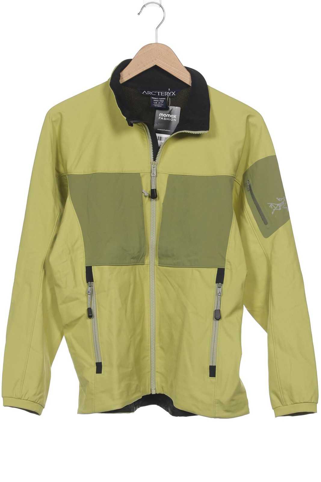 ARC'TERYX ARCTERYX giacca donna giacca anorak jacket cappotto corto taglia L giallo #c5duxd3