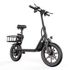 Electric Scooter with Seat, Commuter Foldable, 500W 10.4Ah Battery 22mph