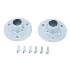 Rear Wheel Hub, 23T 3 Stud Rear Axle Wheel Hub with Screws Left Right Fit For