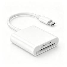 USB C SD Card Reader, Type C SD Card Reader, Supports SD and Micro SD Memory Car