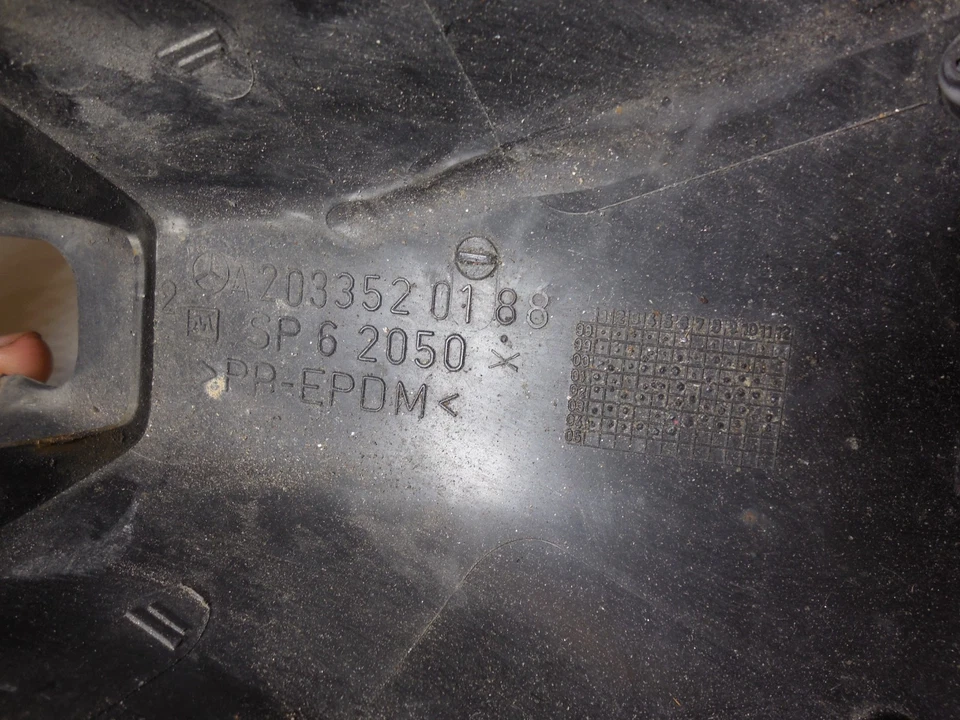 Rear Spring Control Arm Cover 2033520188 01-05 Mercedes Benz W203 C230 C240 - Image 3 of 4