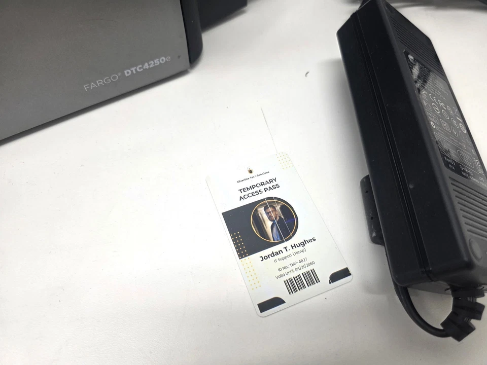 Fargo DTC4250e X001800 Single-Side Color Card Printer - Image 2 of 4